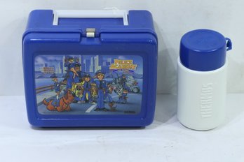 Vintage Police Academy The Series Aladdin Plastic Lunchbox & Thermos