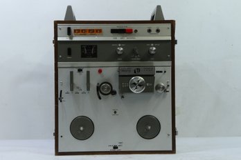 Vintage Akai X-1800SD Reel To Reel 8 Track Tape Recorder