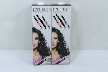 2 EZCurler-The Curler That Spins Both Ways Model EZC-6 New