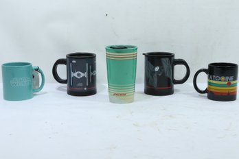 Group Of Star Wars Coffee Mugs