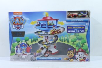 Nickelodeon Exclusive Dual Track Paw Patrol True Metal Adventure Bay Rescue Way