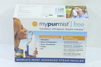 MyPurMist Handheld Plug In Steam Inhaler, Fast Natural Relief