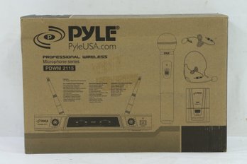 Pyle Pro PDWM-2115 Dual-Channel VHF Wireless Handheld & Microphone System