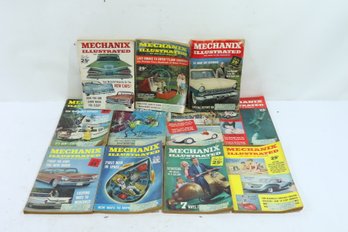 11 1950's Mechanix Illustrated Magazine