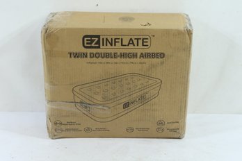 EZ Inflate Twin Double High Airbed