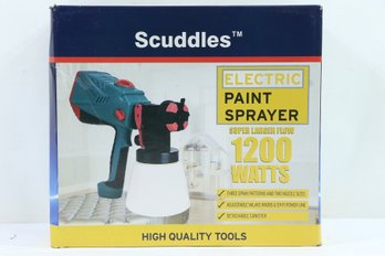 Scuddles Electric Paint Sprayer, 1200 Watt High Power HVLP Home, And Outdoors