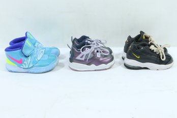 Group Of Childs Nike Jordan Sneakers Sizes 5 6 7