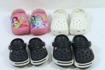 Group Of Childs Crocs Sizes 5 6 7