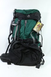 Eastern Mountain Sports EMS 7000 Hiking Camping Pack Padded Support Green Never Used