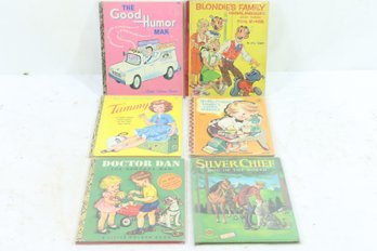 Group Of Early Childrens Books Includes Blondie, Doctor Dan, Silver Chief & More