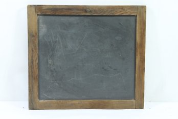 Antique Wood Framed Chalk Board 18' X 17'