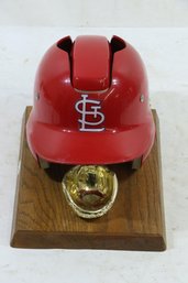 Vintage St Louis Cardinals Baseball Helmet Telephone