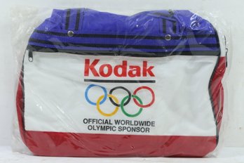 Vintage Kodak Gym Bag Worldwide Olympic Sponsor Duffel Travel Tote