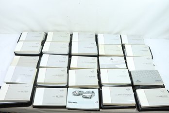 25 Vintage/Modern Car Owners Manuals All Nissan's