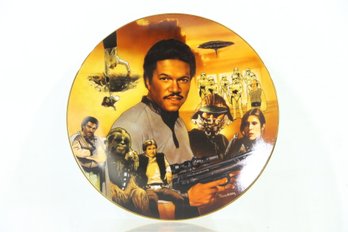 Hamilton Star Wars Heroes & Villains Lando Calrissian Ceramic Plate 1999