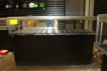 Black Jewelry  Store Display Case 6' Long