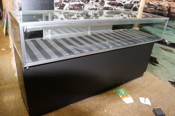 Black Jewelry  Store Display Case 6' Long