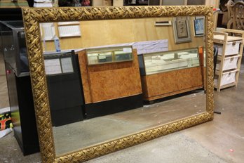 Large Vintage Gold Guilt Mirror 6' X 4'