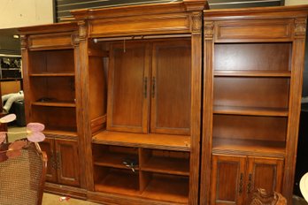 Large Wood Living Room Wall Unit