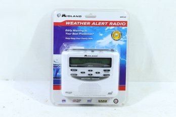Midland WR120B Emergency Weather Alert Radio With Alarm Clock NEW