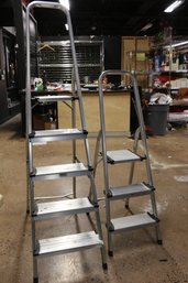 Pair Of Folding Step Ladders