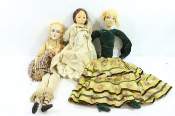 Group Of Antique/ Vintage Dolls