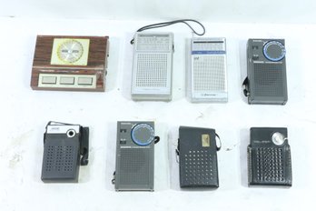 Group Of Vintage Portable Radios