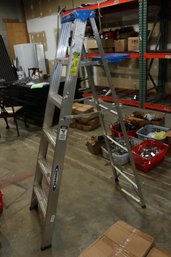 6' Aluminum Werner Folding Ladder
