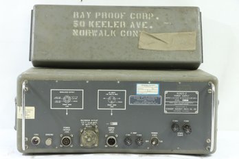 Vintage Naval Power Supply 91923-2 By Stoddart Aircraft Radio Co.