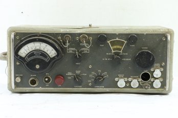 Vintage Navy Department Radio Test Set (AN/URM-6B)