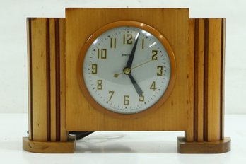 Vintage Art Deco United Plug In Clock