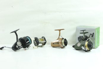 Group Of Vintage Fishing Reels I Is Boxed