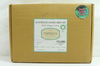 Mellanni  Pink 100 Cotton Flannel Sheet Set W/ Deep Pockets, Breathable & Warm 160GSM New