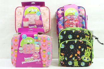 4 Bentology Lunch Boxes With Inserts And Thermos's New