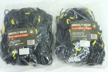 2 Grizzly Gear Extra Large Bungee Cargo Net  Weatherproof Truck Bed/Trailer NetOpens In A New Window Or Tab