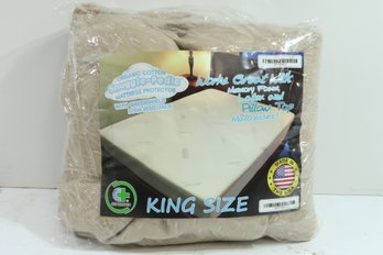 Memory Foam Mattress Protector Organic Cotton With Eco-Friendly Greenshield