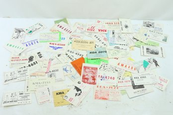 Large Group Of Vintage QSL Cards