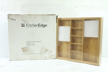 KitchenEdge Adjustable Kitchen Drawer Organizer For Utensils & Junk, Expandable