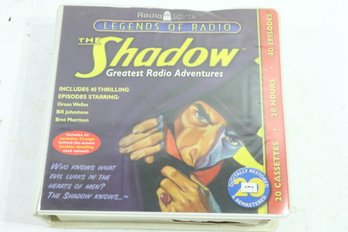 Radio Spirits Legends Of Radio The Shadow Greatest Radio Adventures 20 Cassettes