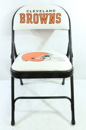 Vintage Cleveland Browns Football Folding Chair