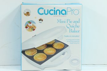 Cucinapro Mini Pie & Quiche Maker New