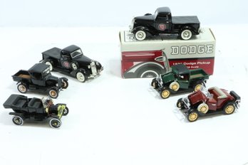 Group Of Vintage 1/28th Scale Collector Cars Old Cars