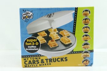 Waffle Wow Cars & Trucks Waffle Maker New