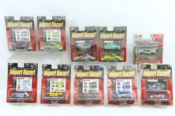 Group Of Import Racer Collector Cars With Others