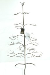 TRIPAR Brown Metal Ornament Display Tree And Jewelry Organizer New