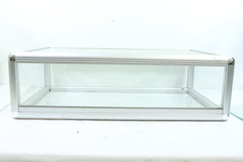 Aluminum And Glass Vendor Display Case 30' Wide