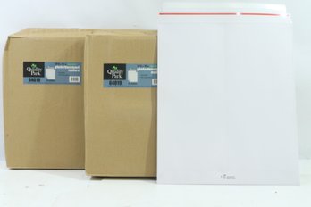 2 Boxes Of Quality Park Photo/Document Mailer, Redi Strip, 12 3/4 X 15, White New
