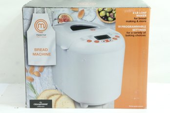 MasterChef Bread Maker- 2-Pound Programmable Machine W 19 Settings New