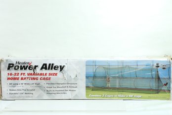 HEATER SPORTS PowerAlley Baseball And Softball Batting Cage Net And Frame