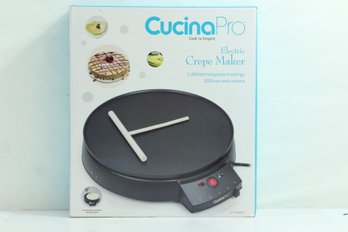 CucinaPro 12' Electric Griddle & Crepe Maker - 5 Temperature Settings New